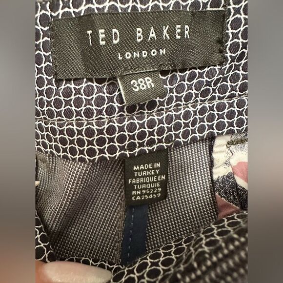 Ted baker men’s shorts size 38R - grey and white textured knit - Picture 5 of 10